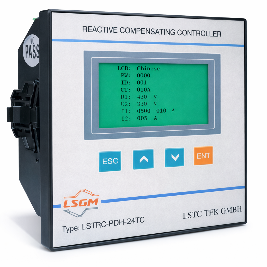 Low-Voltage Reactive Power Compensation Controller